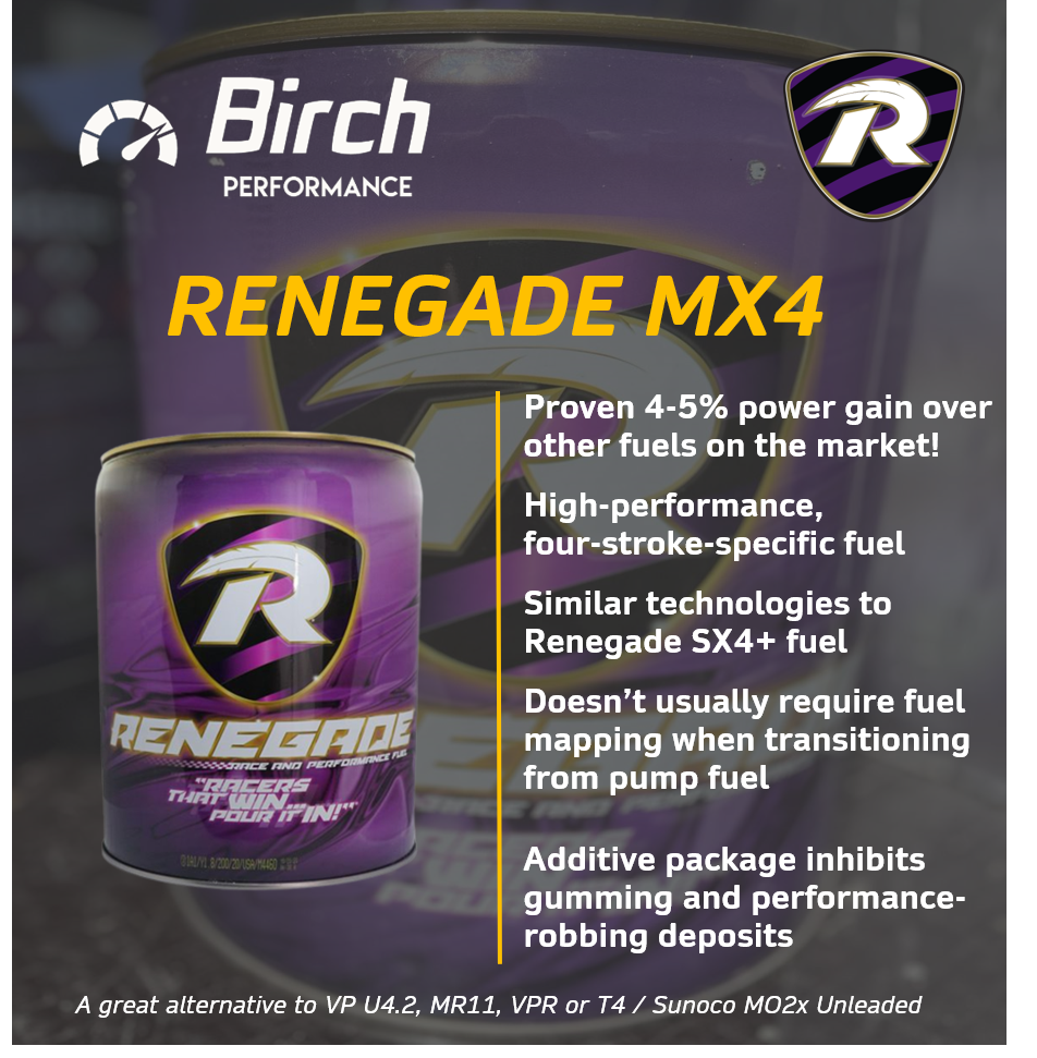 Renegade MX4 (102 Ron Unleaded)