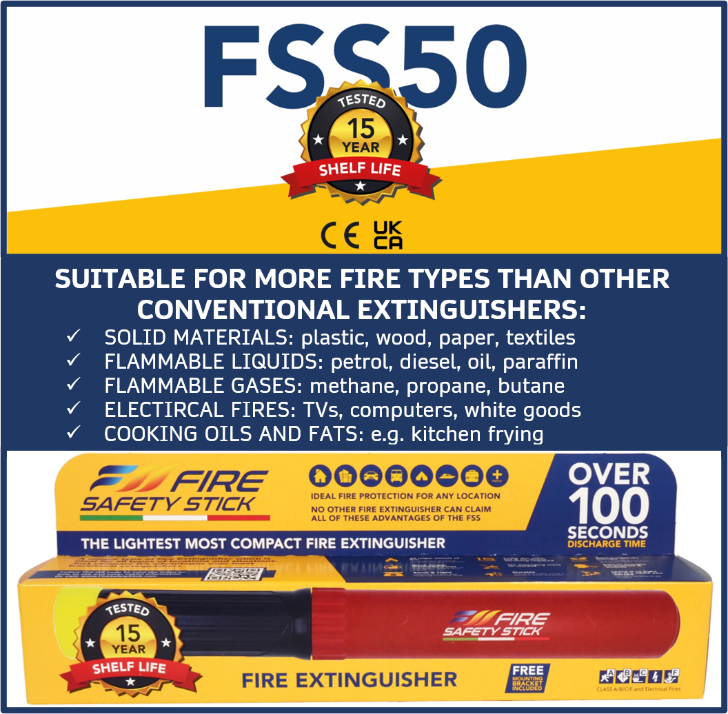 Fire Safety Stick - 50 seconds