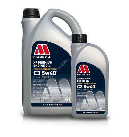 Millers XF Premium oils