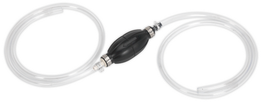 Emergency Fuel Transfer Syphon Pump for Petrol/Diesel/Water/Low Viscosity Fluids 2m Hose EC96