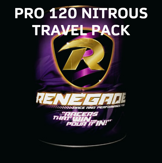 PRO 120 Nitrous Travel Pack Renegade Race Fuel