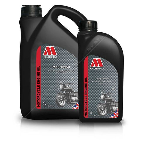 Millers ZSS 20w50 Motorcycle engine oil