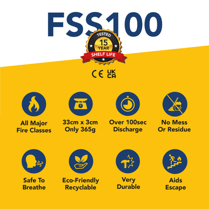 Fire Safety Stick - 100 seconds